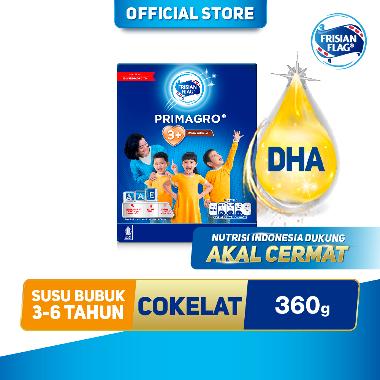 Promo Harga Frisian Flag Primagro 3 Cokelat 360 gr - Blibli