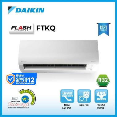 DAIKIN AC Flash Inverter [1/2 PK] STKQ15UV - FTKQ15UVM4 & RKQ15UVM4 [INDOOR & OUTDOOR UNIT ONLY] - T