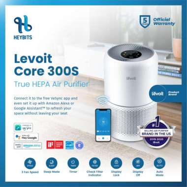 Levoit Core 300S Smart WiFi Air Purifier True HEPA Original USA White