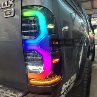 Stoplamp Hilux Vigo GR Sport RGB Led Running Sein