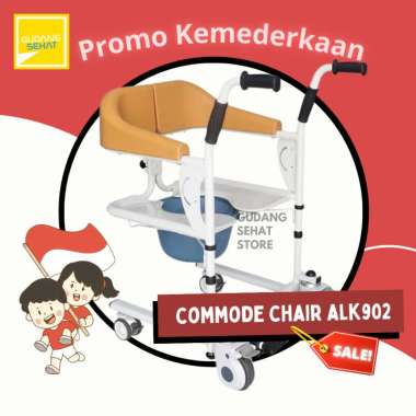 Kursi Roda One Care ALK902 + Commode / Onecare chair kursi bab + mandi