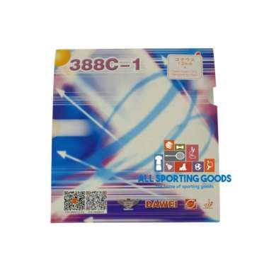 Karet Pingpong Tenis Meja Dawei 388C-1 1.5mm Merah