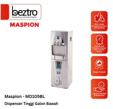 Maspion MD105BL Dispenser Tinngi Galon Bawah
