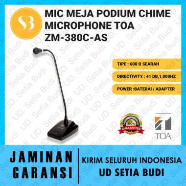 Mic Meja Podium Chime Microphone TOA ZM-380C-AS