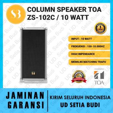 TOA Column Speaker ZS-102C Asli dan Bergaransi