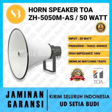 TOA Horn Speaker ZH-5050M / ZH-5050 M Speaker Corong 50 Watt