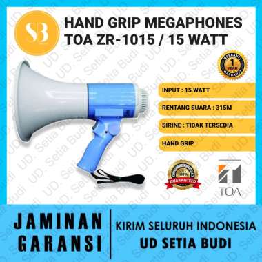 TOA Megaphone Hand Grip ZR-1015 15 Watt