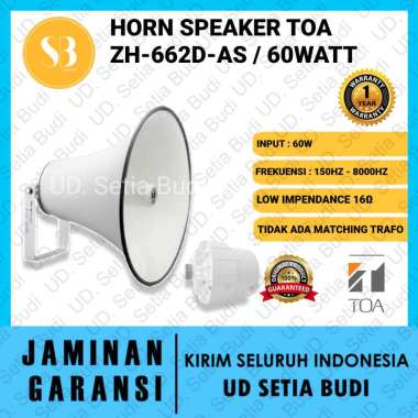 TOA Horn Speaker ZH-662D / ZH-662 D 60 Watt