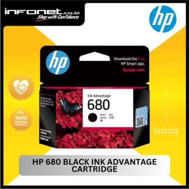 HP 680 BLACK INK ADVANTAGE CARTRIDGE