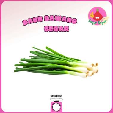 Daun Bawang 500gr / Daun Bawang Tanpa Seledri / Sayur Segar - Bawangbagus 1kg
