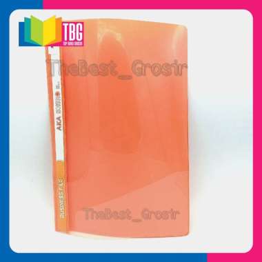 5 PCS BISNIS FILE POCKET / MAP BUSINESS FILE KANTONG / MAP SNEL / SNELHECTER ORANGE R-2305