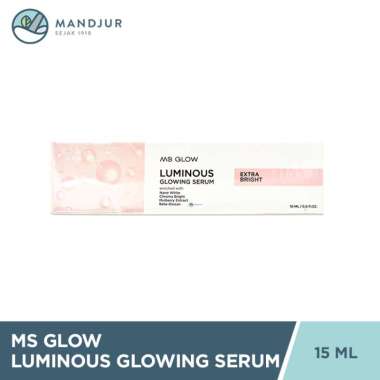 Ms Glow Luminous Glowing Serum 15 mL - Mencerahkan Kulit 10x Lipat