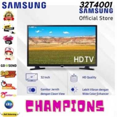 Samsung UA32T4001AKXXD HD TV [32 Inch] - 32T4001 HITAM