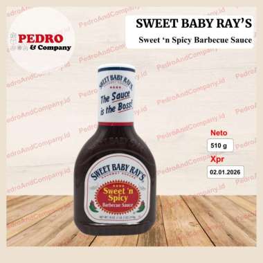 Sweet baby ray's sweet n spicy 510 gram - bbq barbecue saus