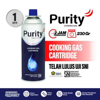 Gas Portable Purity / Purity Cooking Gas - 1 Pcs