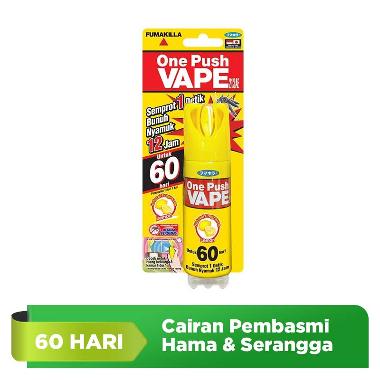 Fumakilla Vape One Push Lemon Cairan Pembasmi Nyamuk [60 Hari] multicolour