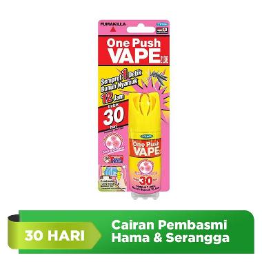 Fumakilla Vape One Push Sakura Bloosom Cairan Pembasmi Nyamuk [30 Hari] multicolour