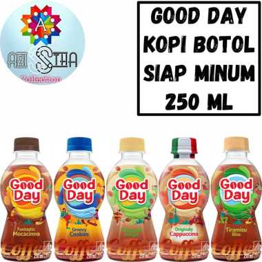 Good Day Kemasan Botol 250 ML Ready To Drink Cappuccino