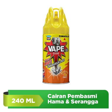 Fumakilla Vape Aerosol Anti Nyamuk dan Kecoa - Orange [240 mL] -