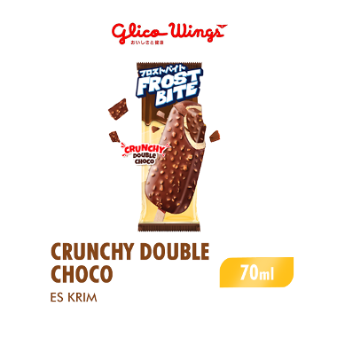 Glico Wings Frostbite Crunchy Double Choco [70 ml]
