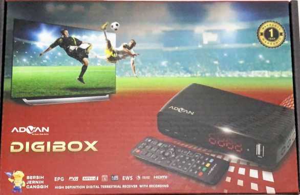 ADVAN DIGIPRO DVBT2 DVB-10KK Full HD 1080p Set Top Box STB Digital TV