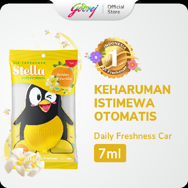 Stella Daily Freshness Indoor Vanilla 7ml - Pengharum Ruangan Gantung