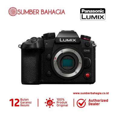 Sumber Bahagia - Panasonic Lumix DC-GH6 Body Only Mirrorless Camera