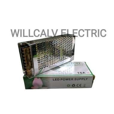 Power suplay adaptor/ power adaptor 12V 15A Kamera CCTV Lampu Dc 12V elektrik Electronic dll