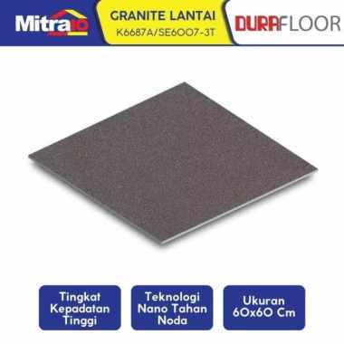 Durafloor Granit Lantai 60x60 Abu Abu Motif Marble Rustic Glazed K6687A