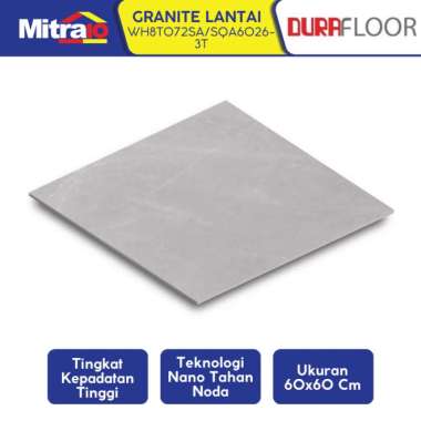 Durafloor Granit Lantai Porselen 60x60 Motif Marble Glazed Polished WH8T072SA