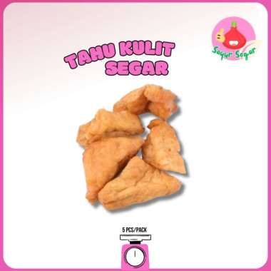 Tahu Segitiga isi 5pcs / Tahu Kulit / Tahu Coklat - Bawangbagus