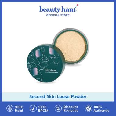 LUXCRIME Second Skin Loose Powder Translucent Deep