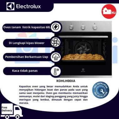 Oven Tanam ELECTROLUX LISTRIK KOHLH00XA