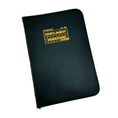 DOCUMENT KEEPER DISPLAY BOOK CLEAR HOLDER MAP KULIT RESLETING 60