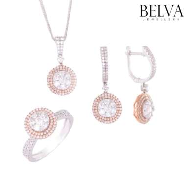 1 Set Perhiasan Berlian - Belva Jewellery - BALRBW03881