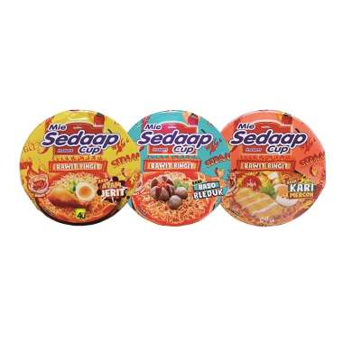 Mie Sedaap - CUP Instan RAWIT BINGIT BASO BLEDUK