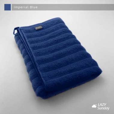 Handuk Mandi - Premium Towel 70x140 cm - LAZY Sunday Imperial Blue