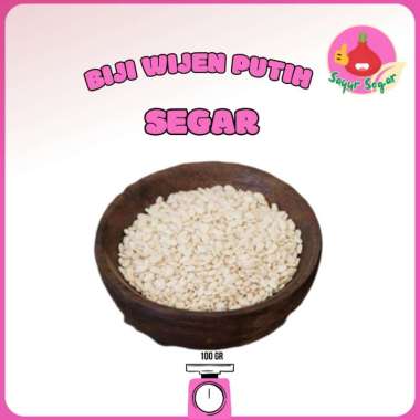 Sayur Segar - Wijen Putih 100gr / Biji Wijen