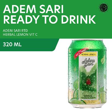 Adem Sari Ching Ku Herbal Lemon Kaleng [320 mL]