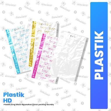 Plastik PP Print Blue 35 x 55