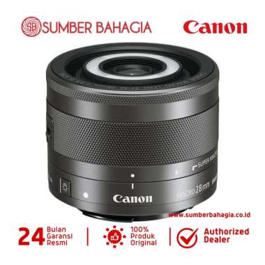 Sumber Bahagia - Canon EF-M 28mm f/3.5 Macro IS STM lensa