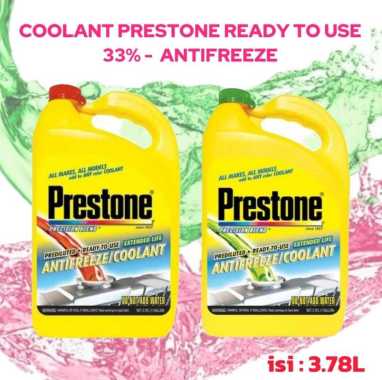 Radiator Coolant Prestone Precision Air Pendingin Radiator 3.78 L Merah