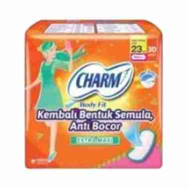Promo Harga Charm Body Fit Extra Maxi NonWing 30 pcs - Blibli