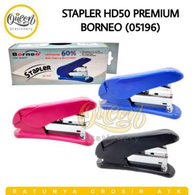 STAPLER HD50 PREMIUM BORNEO (005195) / STAPLER BESAR / STAPLES / STAPLES BESAR / STAPLES HD50