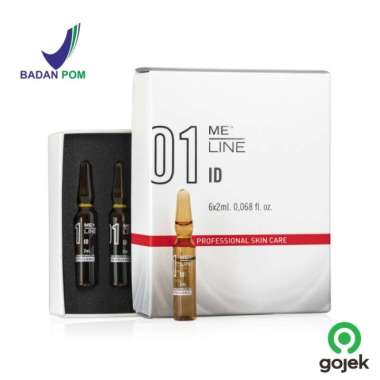 Inno 01 MELINE ME LINE ID/Moist 6x2mL Serum Dermapen Whitening Melasma Box isi 6 ampul