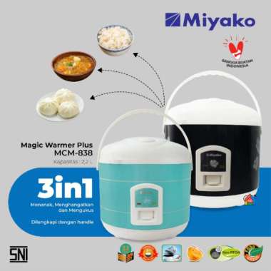 Magic Com Miyako MCM 838 Jumbo (2,2 L) / Rice Cooker Miyako MCM838