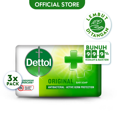 Promo Harga Dettol Bar Soap Original 105 gr - Blibli