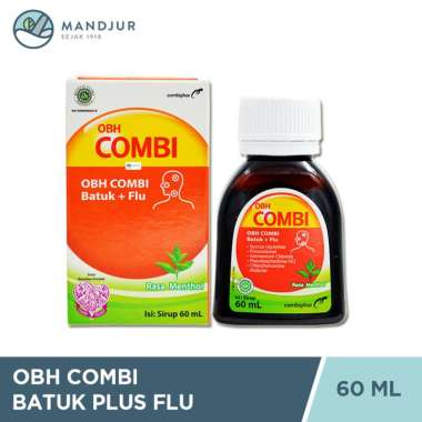 OBH Combi Batuk Plus Flu 60 ml - Meredakan Batuk, Flu, dan Demam