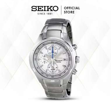 Jam Tangan Pria Seiko Chronograph SNAE39 Quartz Stainless Original