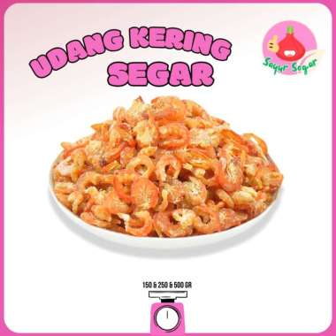 Ebi Kering / Udang Kering 150gr/250gr/500gr / Ikan Segar - Bawangbagus 500gr